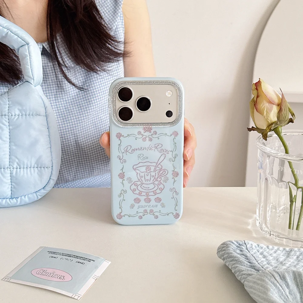 New Fashion INS Retro Floral Rose Phone Case for iPhone 17 Pro 16 Max 15 16 17 Pro Max 15 Pro Blue Shockproof Cute Women's Case
New Fashion INS Retro Floral Rose Phone Case for iPhone 17 Pro 16 Max 15 16 17 Pro Max 15 Pro Blue Shockproof Cute Women's Case