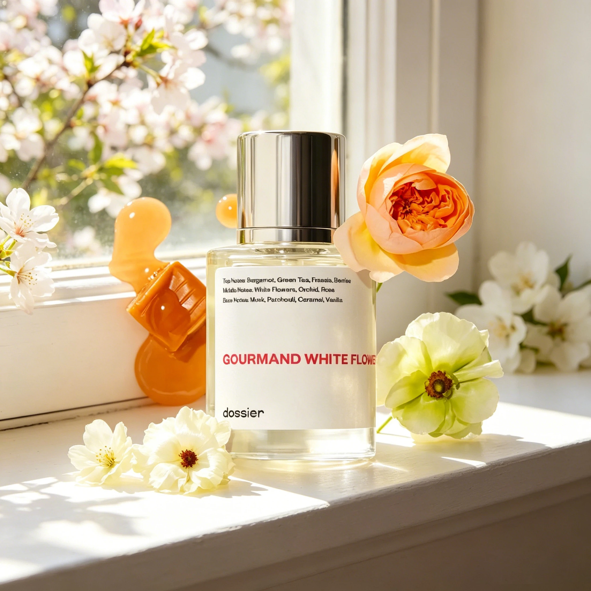 Dossier Gourmand White Flower - a rich floral gourmet inspired by Flowerbomb, durable and suitable for dates
Dossier Gourmand White Flower - a rich floral gourmet inspired by Flowerbomb, durable and suitable for dates