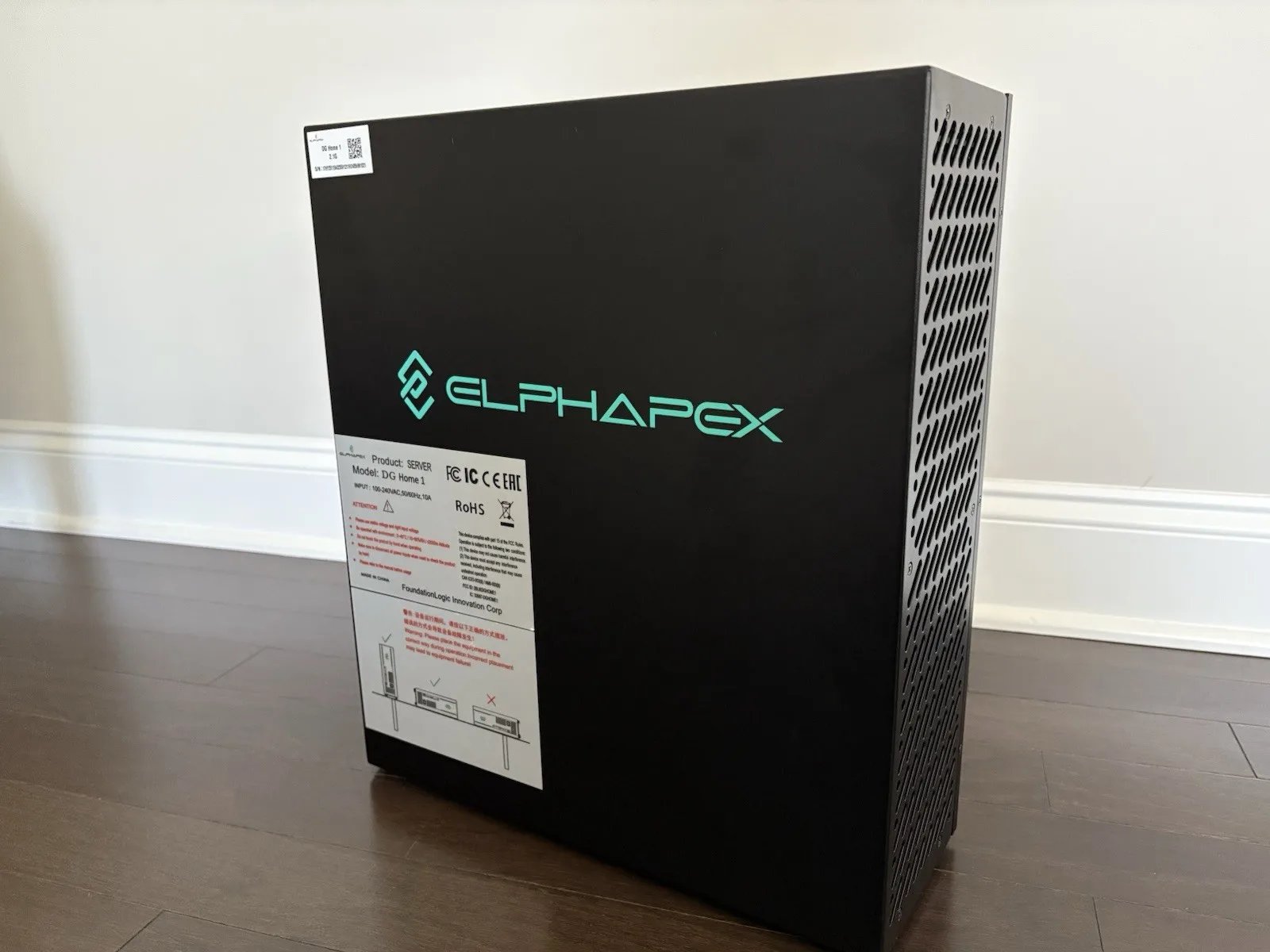 KO BUY 2 GET 1 FREE ElphaPex DG Home 1 2100GH/s 630W LTC Doge DogCoin Scrypt Miner Home Miner 2.1 G
KO BUY 2 GET 1 FREE ElphaPex DG Home 1 2100GH/s 630W LTC Doge DogCoin Scrypt Miner Home Miner 2.1 G