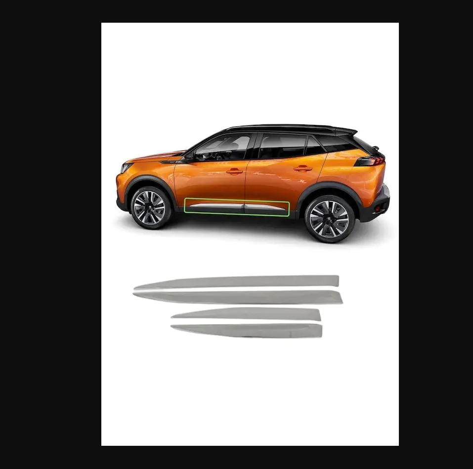 For Peugeot 2008 Door Side Chrome Trims 4 Pieces 2020 And Above Models - Chromium Styling Body Kity Modify Antenna Tires Rain
For Peugeot 2008 Door Side Chrome Trims 4 Pieces 2020 And Above Models - Chromium Styling Body Kity Modify Antenna Tires Rain