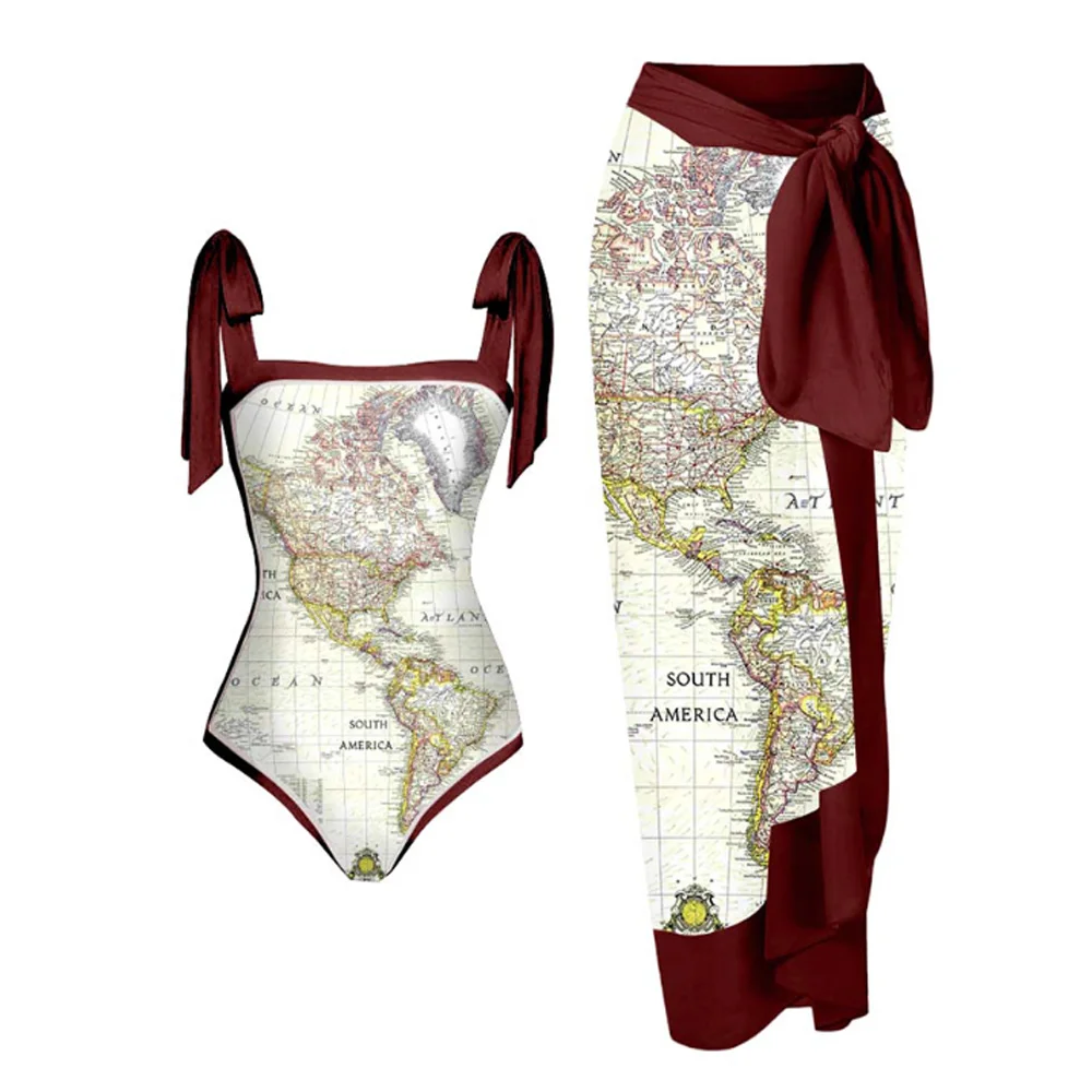 Female Retro Swimwear Printed Beachwear Holiday Beach Dress Designer Bathing Suit Cover Ups Summer Surf Wear
Female Retro Swimwear Printed Beachwear Holiday Beach Dress Designer Bathing Suit Cover Ups Summer Surf Wear