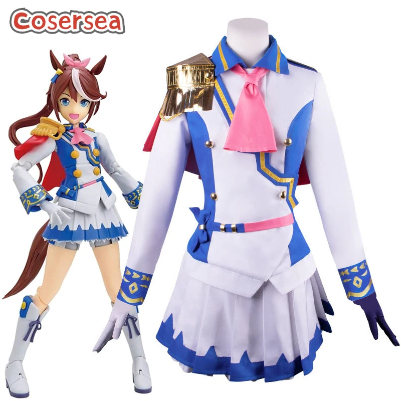 Cosersea Tokai Teio Cosplay Costume Game Uma Musume Pretty Derby Tokai Teio Halloween Women Sailor Dress Uniform Outfit Fullset
Cosersea Tokai Teio Cosplay Costume Game Uma Musume Pretty Derby Tokai Teio Halloween Women Sailor Dress Uniform Outfit Fullset