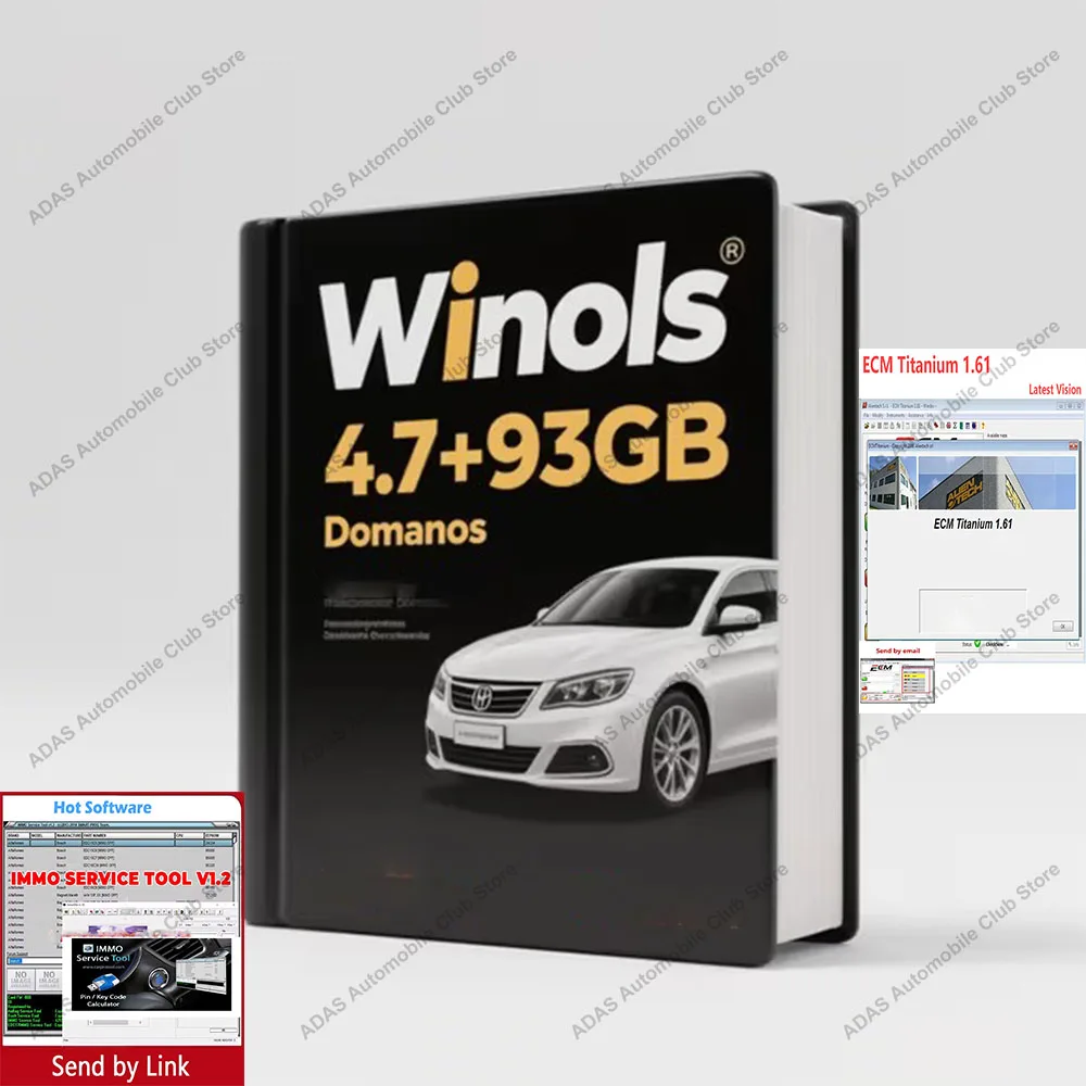 Newest WinOLS 4.7 Tuning Software | 93GB Damos Mappacks| 2020-2022 Chip Tuning Files| Immo Service Tool V1.2 | ECM Titanium 1.61
Newest WinOLS 4.7 Tuning Software | 93GB Damos Mappacks| 2020-2022 Chip Tuning Files| Immo Service Tool V1.2 | ECM Titanium 1.61