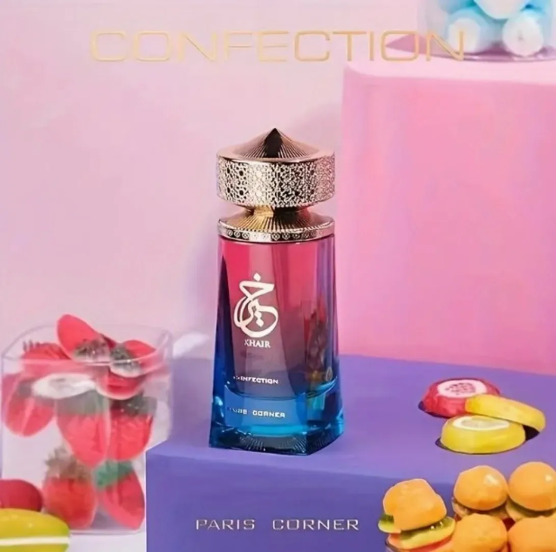 Paris Corner Khair Confection Unisex Perfume Long Lasting Warm Exotic Amber Scent
Paris Corner Khair Confection Unisex Perfume Long Lasting Warm Exotic Amber Scent
