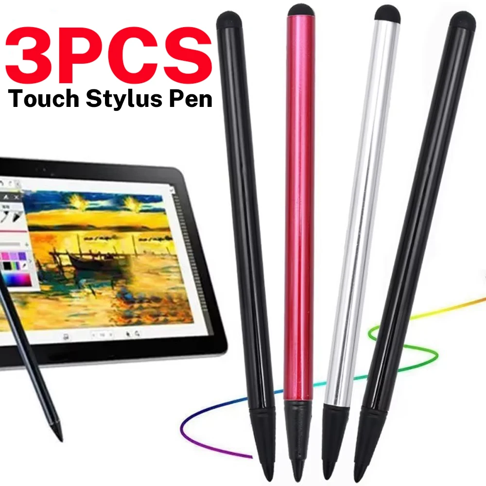 1-3Pcs Capacitive/Resistive Touch Stylus Pencil Touch Screen Drawing Tablet Pen for Smartphone Android iPhone iPad Samsung
1-3Pcs Capacitive/Resistive Touch Stylus Pencil Touch Screen Drawing Tablet Pen for Smartphone Android iPhone iPad Samsung