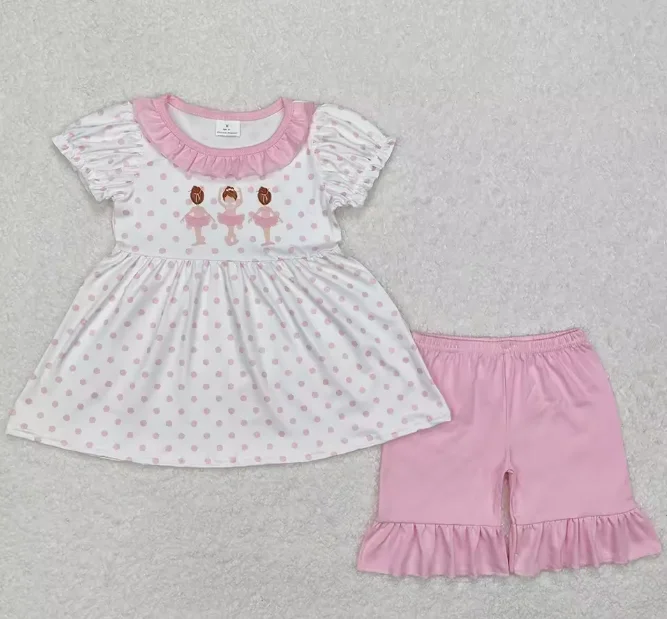 Children Pink Dots Dance Gilrs Tunic Top Ruffle Shorts Sets Boutique Baby Girls Clothes Children Outfit
Children Pink Dots Dance Gilrs Tunic Top Ruffle Shorts Sets Boutique Baby Girls Clothes Children Outfit
