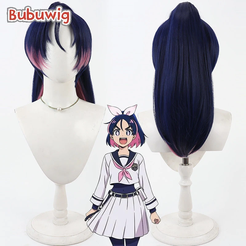 Bubuwig Synthetic Hair Aki Jogamine Cosplay Wigs Scum of the Brave Aki Jogamine 50cm Blue Mixed Pink Ponytail Wig Heat Resistant
Bubuwig Synthetic Hair Aki Jogamine Cosplay Wigs Scum of the Brave Aki Jogamine 50cm Blue Mixed Pink Ponytail Wig Heat Resistant
