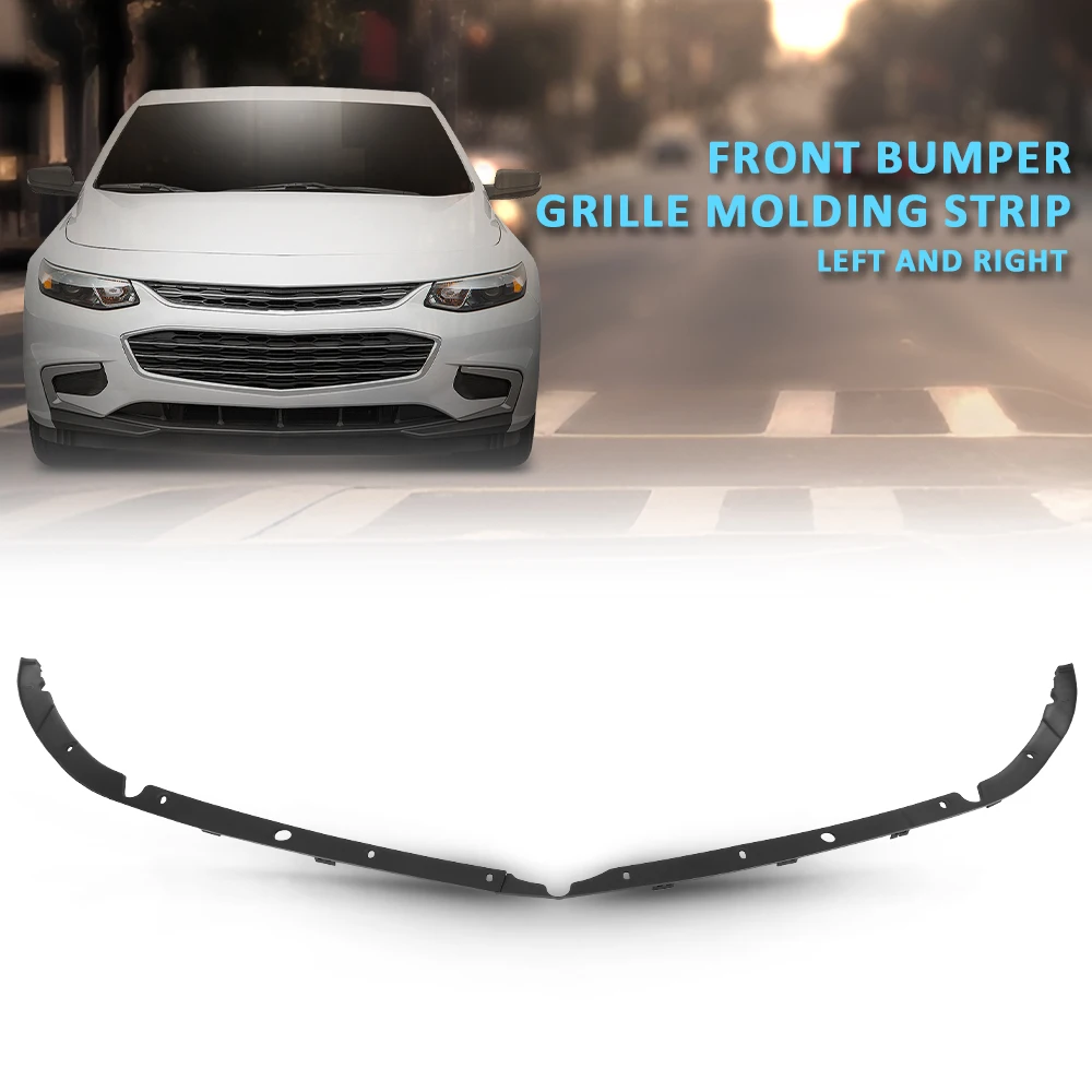2Pcs Front Bumper Grille Molding Strip Fit for 2016-2021 Chevrolet Malibu Right and Left Pp Plastic Black Gm1046122, Gm1047122
2Pcs Front Bumper Grille Molding Strip Fit for 2016-2021 Chevrolet Malibu Right and Left Pp Plastic Black Gm1046122, Gm1047122