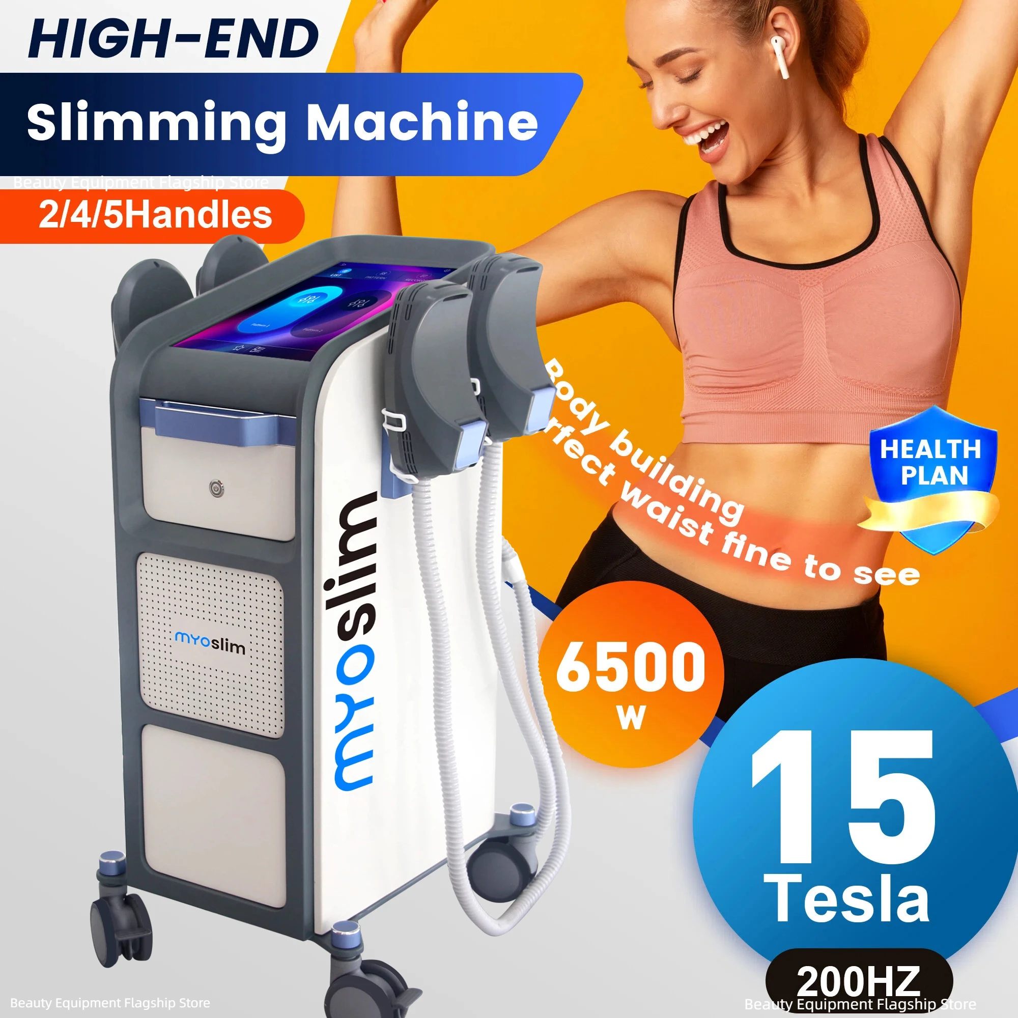 Professional myoslim Sculpting NEO RF Machine HI-EMT pro EMS Body Slimming Muscle Stimulation Fat Removal for Beauty Salon
Professional myoslim Sculpting NEO RF Machine HI-EMT pro EMS Body Slimming Muscle Stimulation Fat Removal for Beauty Salon
