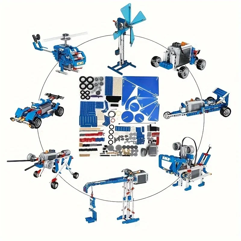 9686 Technical Parts Multi Technology Programming Educational School Students Learn Building Blocks Power Function Set For Kids
9686 Technical Parts Multi Technology Programming Educational School Students Learn Building Blocks Power Function Set For Kids