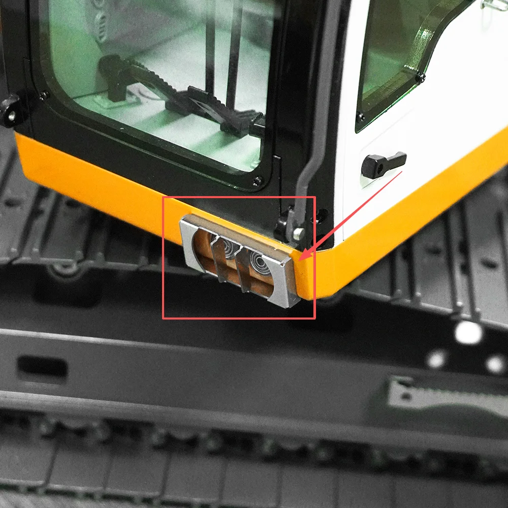 CUT Model 1/14 RC Hydraulic 914 Excavator Upgrade Parts for Metal Simulation Mini Body Headlight Cover
CUT Model 1/14 RC Hydraulic 914 Excavator Upgrade Parts for Metal Simulation Mini Body Headlight Cover