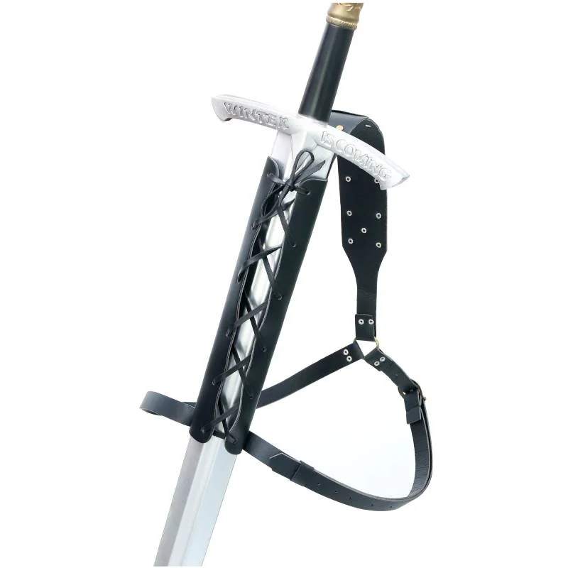 DAZCOS Medieval Leather Sword Frog Vintage Knight Baldric Shoulder Belt PU Leather Shoulder Back Belt Scabbard Holder
DAZCOS Medieval Leather Sword Frog Vintage Knight Baldric Shoulder Belt PU Leather Shoulder Back Belt Scabbard Holder