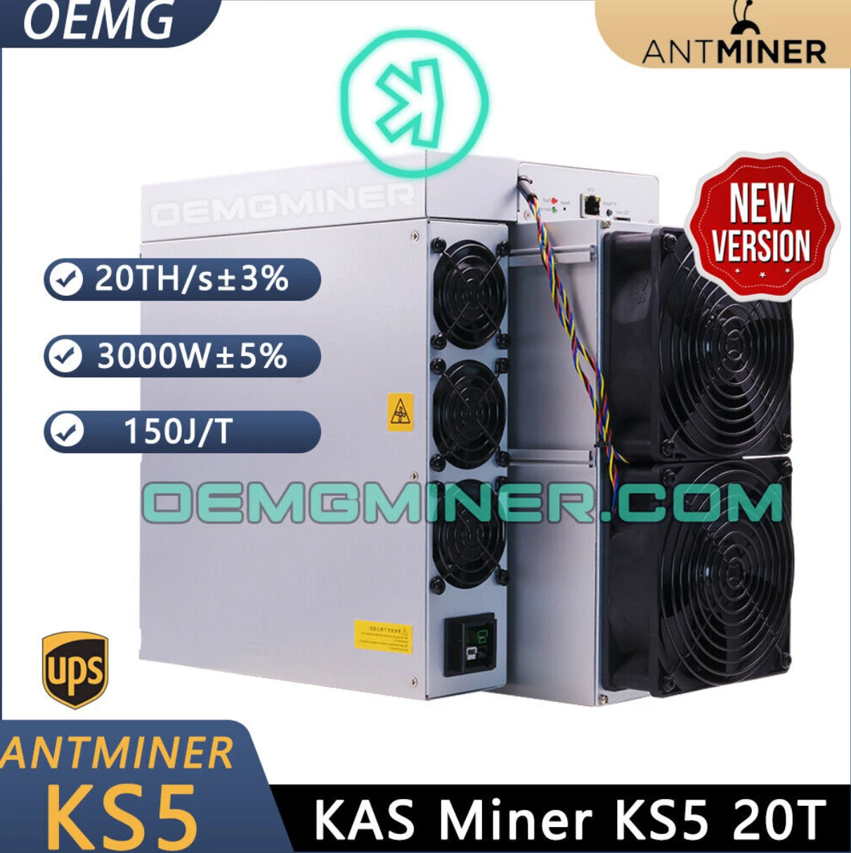 Купите 3 и получите 2 бесплатно новые Bitmain Antminer KS5 20Th 3000 Вт Kas Miner Asic Miner Kaspa, в наличии
Купите 3 и получите 2 бесплатно новые Bitmain Antminer KS5 20Th 3000 Вт Kas Miner Asic Miner Kaspa, в наличии