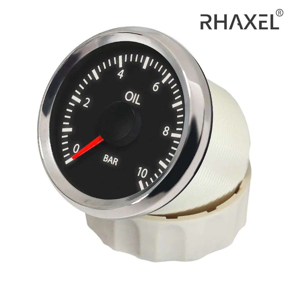 RHAXEL Wi-Fi 2 inch Oil Pressure Gauge 0-10Bar for Car Motorcycles Yachts with Backlight 12V 24V
RHAXEL Wi-Fi 2 inch Oil Pressure Gauge 0-10Bar for Car Motorcycles Yachts with Backlight 12V 24V