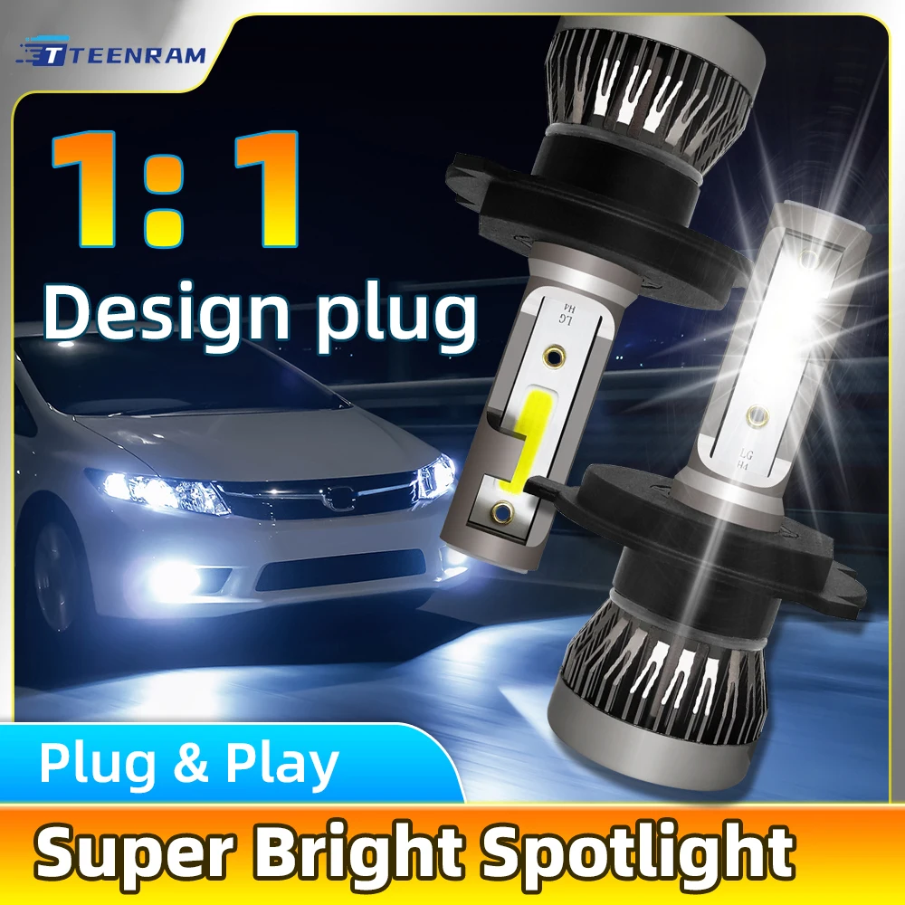 2pcs LED Car Headlight Mini Size H4 H11 H7 9005 9006 LED Car Headlight Bulb 12000LM H1 9005 9006 Headlamp kits
2pcs LED Car Headlight Mini Size H4 H11 H7 9005 9006 LED Car Headlight Bulb 12000LM H1 9005 9006 Headlamp kits
