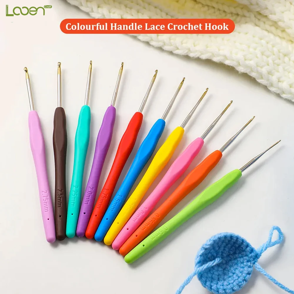 Sweater lace crochet hooks, colorful metal stainless steel crochet hooks, DIY hand knitting tools0.6mm-2.75mm
Sweater lace crochet hooks, colorful metal stainless steel crochet hooks, DIY hand knitting tools0.6mm-2.75mm