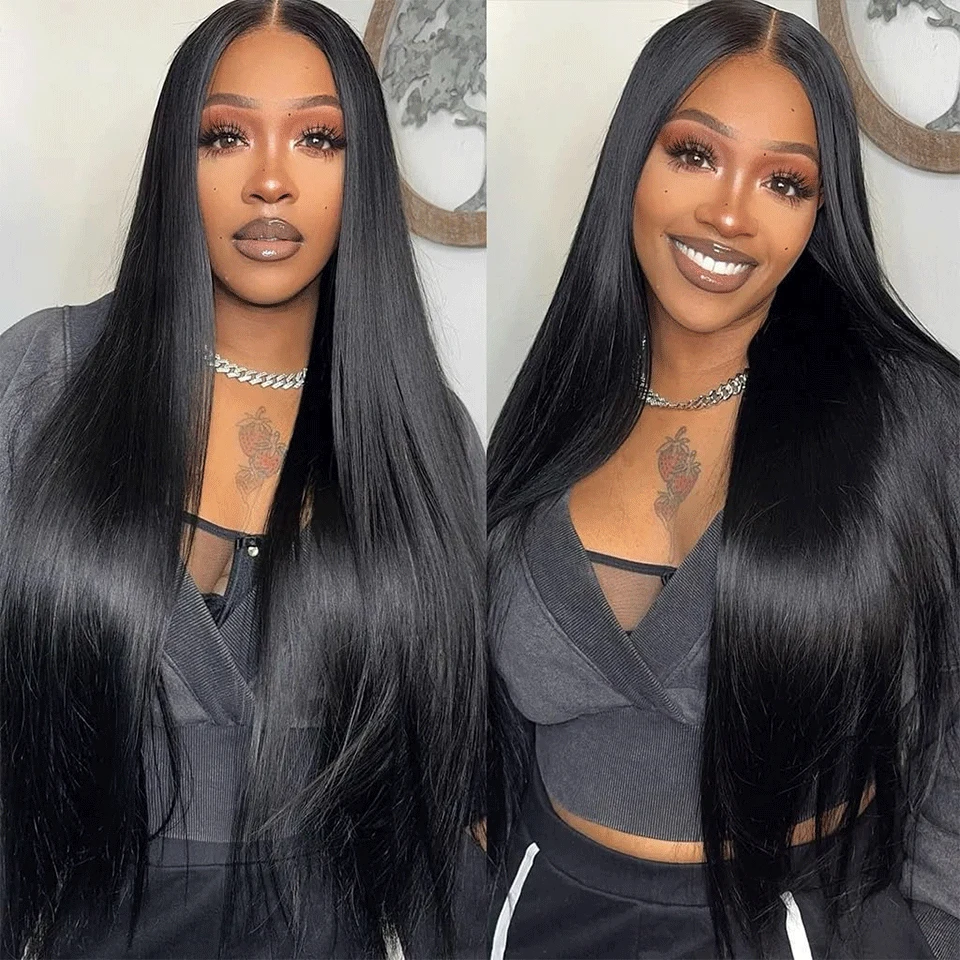 Transparent 13x4 Lace Front Wigs Human Hair Straight Brazilian Hair Wigs Natural Black 180% Density Lace Front Human Hair Wigs
Transparent 13x4 Lace Front Wigs Human Hair Straight Brazilian Hair Wigs Natural Black 180% Density Lace Front Human Hair Wigs