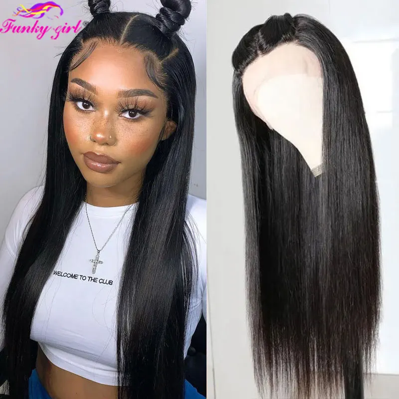 Straight 13x4 Lace Front Wig 200% Density Brazilian Straight Human Hair Wigs For Woman Transparent Lace Closure Remy Hair Wigs
Straight 13x4 Lace Front Wig 200% Density Brazilian Straight Human Hair Wigs For Woman Transparent Lace Closure Remy Hair Wigs
