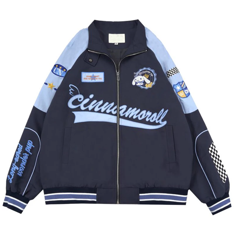 Japanese Laurel Dog Men's Biker Jacket Y2K Outdoor Coats Vintage Color Contrast Embroidery Baseball Jacket Hip-Hop Streetwear
Japanese Laurel Dog Men's Biker Jacket Y2K Outdoor Coats Vintage Color Contrast Embroidery Baseball Jacket Hip-Hop Streetwear