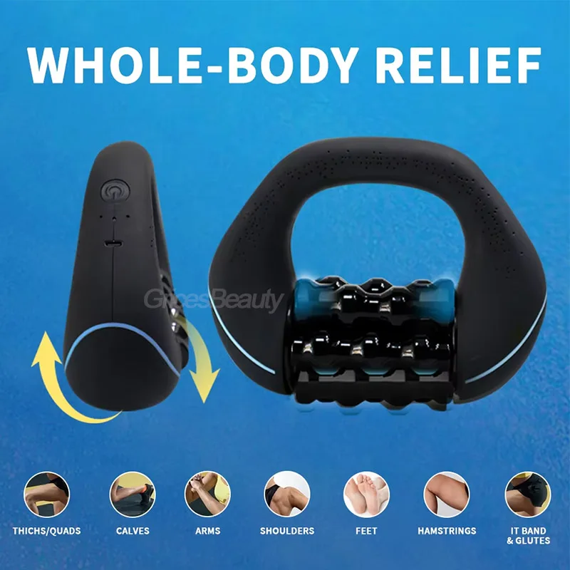 Electric Massage Roller 3 Speed Rolling Percussive Massager Vibration Device for Weight Loss Muscle Recovery Body Fatigue Relief
Electric Massage Roller 3 Speed Rolling Percussive Massager Vibration Device for Weight Loss Muscle Recovery Body Fatigue Relief