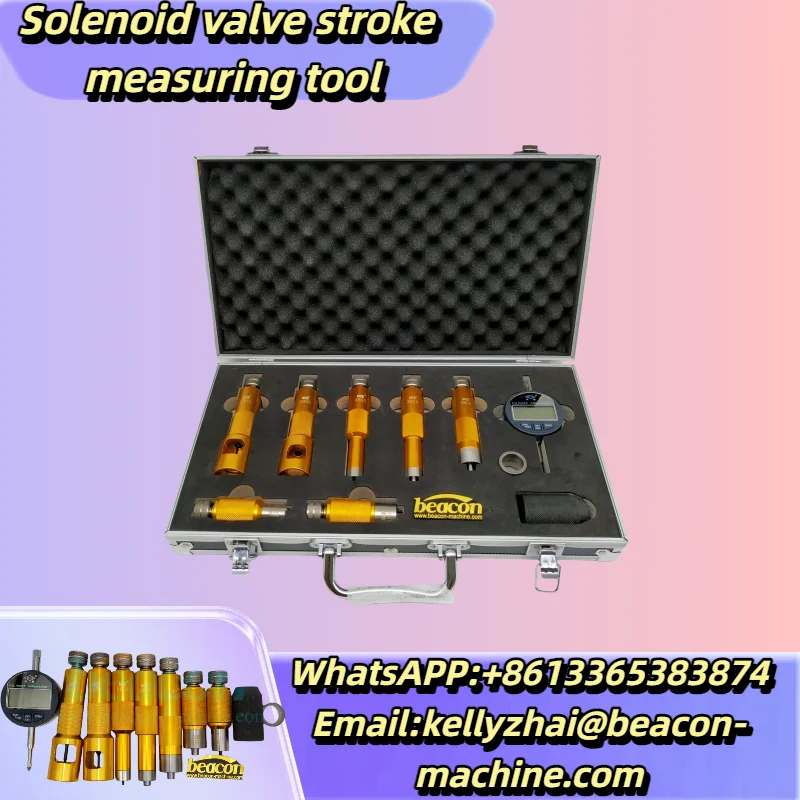 Injector Solenoid Valve Stroke Measuring Tool G6-16 Common Rail Injector Repair Nozzle Armature Lift Measuring Gauge
Injector Solenoid Valve Stroke Measuring Tool G6-16 Common Rail Injector Repair Nozzle Armature Lift Measuring Gauge