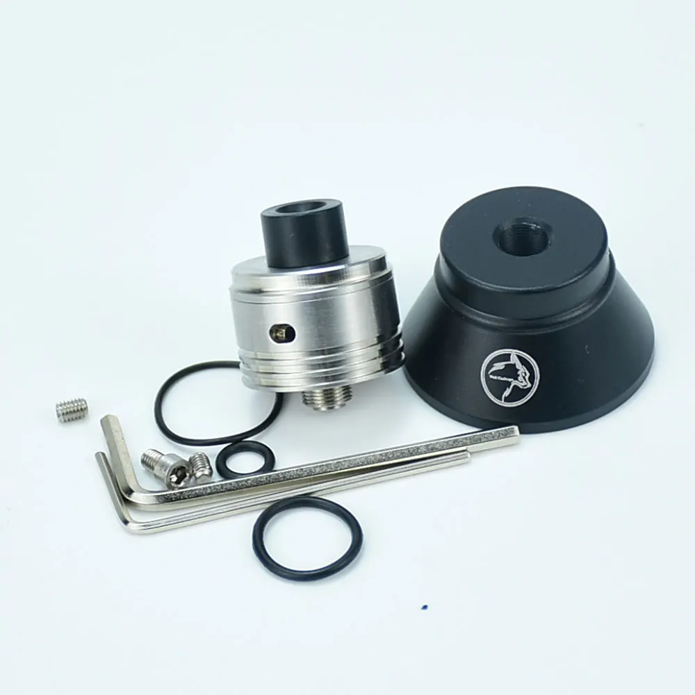 Hellfire Saber rda Style MTL / DL RDA 22 мм перестраиваемый капельный распылитель BF Pin 316 нержавеющая сталь VS hellfire maverick rda
Hellfire Saber rda Style MTL / DL RDA 22 мм перестраиваемый капельный распылитель BF Pin 316 нержавеющая сталь VS hellfire maverick rda