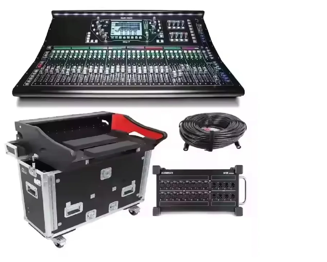 New Allens & Heaths SQ-7 48-Channel Digital Mixers W/ AB168 ProX XZF-AHSQ7 & CAT5-150F READY TO BE SHIP OL
New Allens & Heaths SQ-7 48-Channel Digital Mixers W/ AB168 ProX XZF-AHSQ7 & CAT5-150F READY TO BE SHIP OL