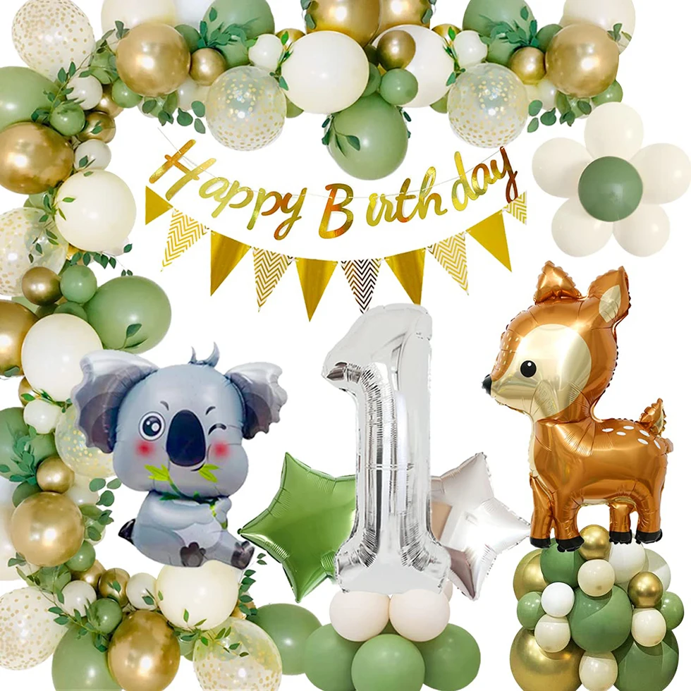APERIL Girl First Birthday Balloon Jungle Safari Birthday Party Decorations for Kids Boy Baby Shower Wild One Party Supplies
APERIL Girl First Birthday Balloon Jungle Safari Birthday Party Decorations for Kids Boy Baby Shower Wild One Party Supplies