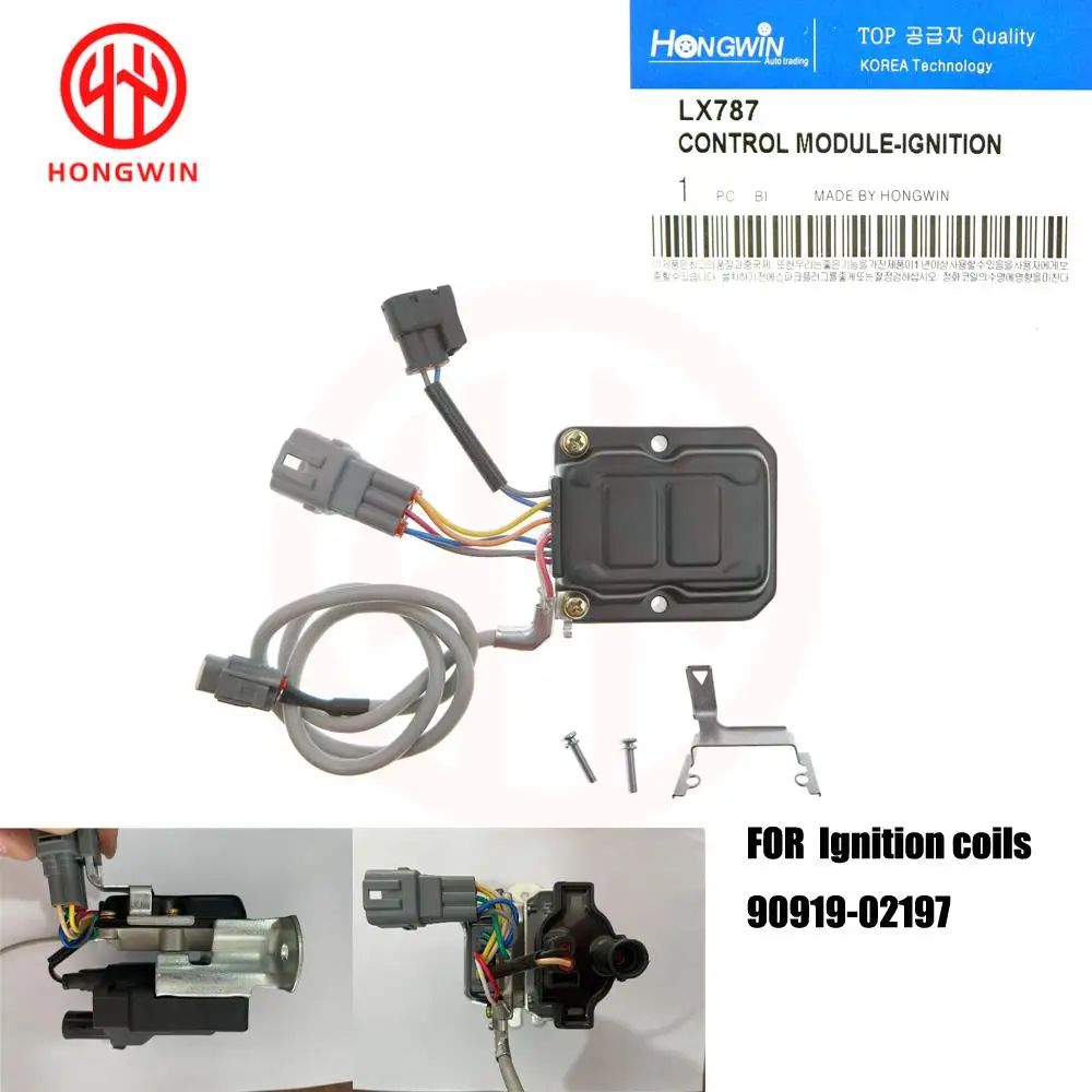 Igniter Assembly Control Module LX-787 For Toyota 4Runner Pickup 1993 1994 1995 2.4L 89620-35310 Fits Ignition coils 90919-02197
Igniter Assembly Control Module LX-787 For Toyota 4Runner Pickup 1993 1994 1995 2.4L 89620-35310 Fits Ignition coils 90919-02197
