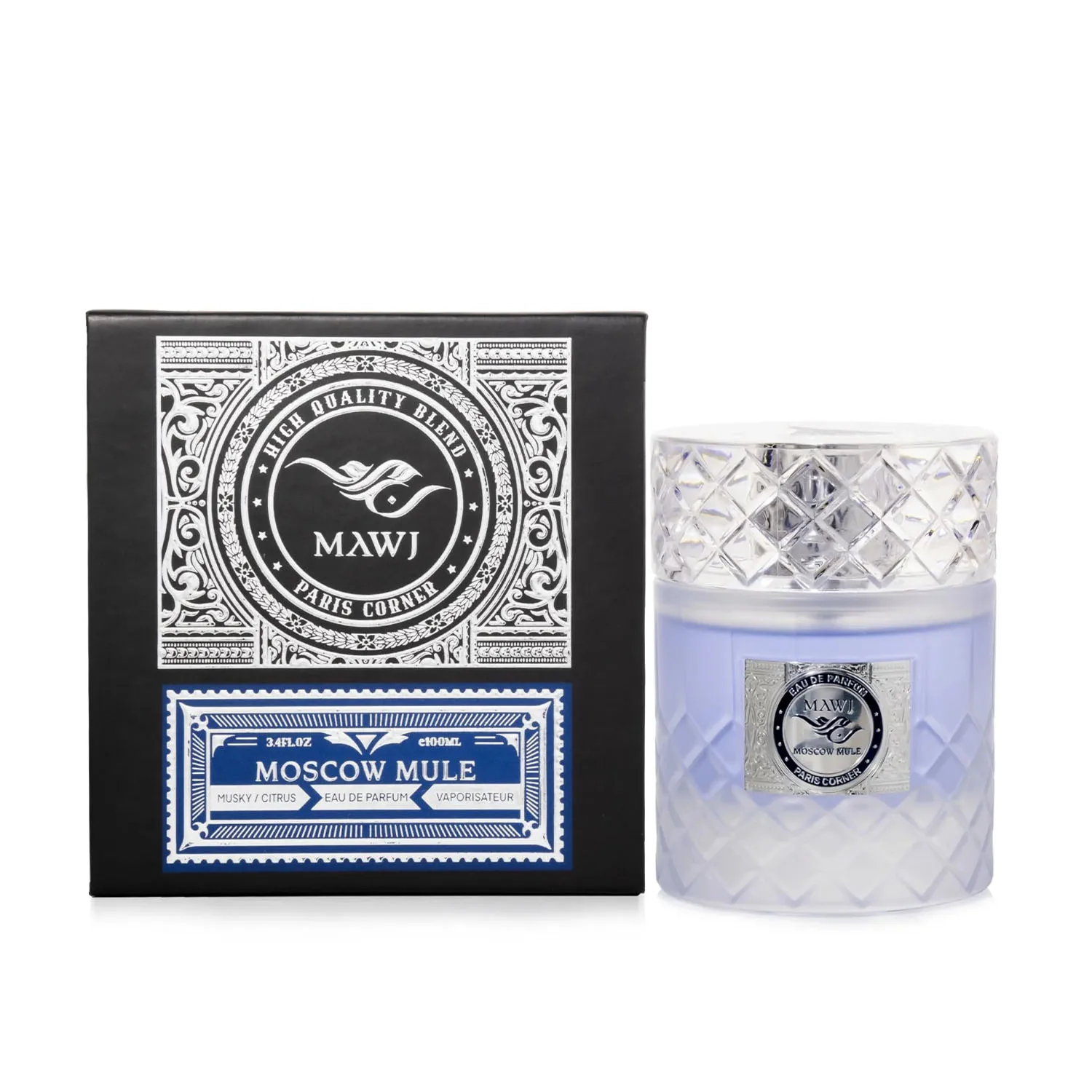 PARIS CORNER Mawj Moscow Mule Eau de Parfum Spray for Unisex – Fresh & Zesty Citrus Ginger Scent, Inspired by Moscow Mule Cocktail, Lime, Spicy Ginger & Vodka Accord, Long-Lasting Fragrance, Perfect Gift for Women & Men, 3.4 fl oz / 100 ml
PARIS CORNER Mawj Moscow Mule Eau de Parfum Spray for Unisex – Fresh & Zesty Citrus Ginger Scent, Inspired by Moscow Mule Cocktail, Lime, Spicy Ginger & Vodka Accord, Long-Lasting Fragrance, Perfect Gift for Women & Men, 3.4 fl oz / 100 ml