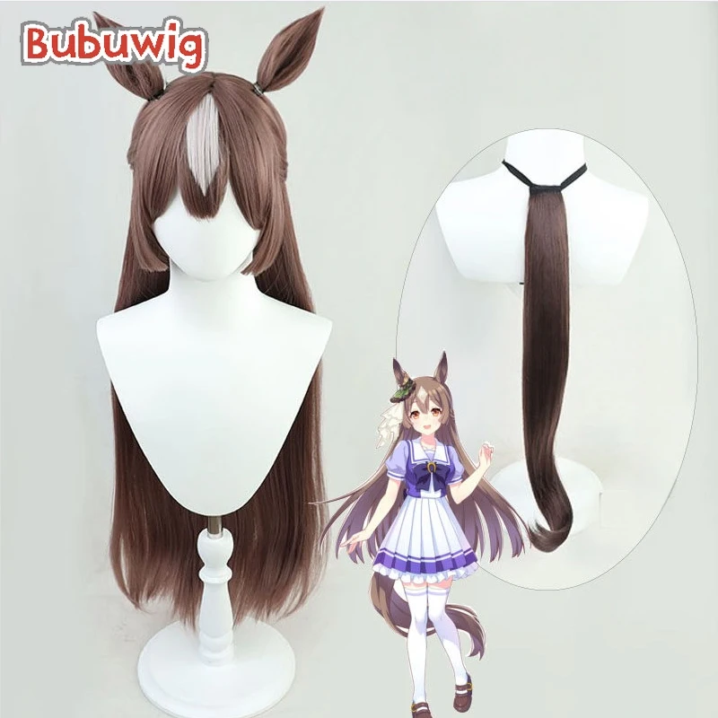 Синтетический парик Bubuwig Satono Diamond для косплея Uma musume: Pretty Derby, коричневый с белым, термостойкий.
Синтетический парик Bubuwig Satono Diamond для косплея Uma musume: Pretty Derby, коричневый с белым, термостойкий.
