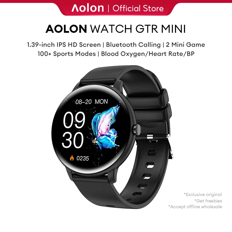 Aolon GTR Mini New 2025 1.35 inch Smartwatch BT calling Sleep Monitor Sports Smartwatch For Android IOS
Aolon GTR Mini New 2025 1.35 inch Smartwatch BT calling Sleep Monitor Sports Smartwatch For Android IOS