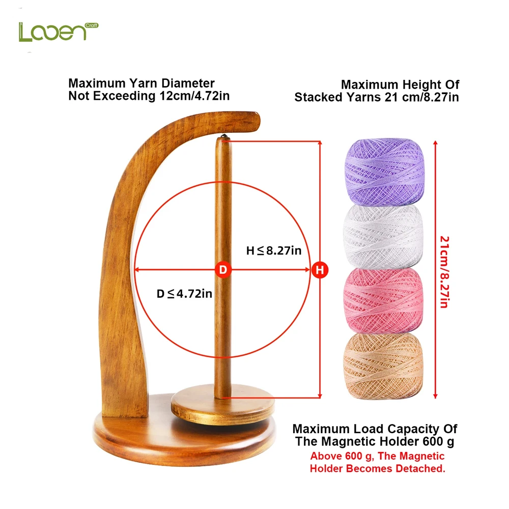 1 PCS Yarn Knitting Rotatable Bracket Portable Hand-Knitting Magnetic Levitation Yarn Storage Rack
1 PCS Yarn Knitting Rotatable Bracket Portable Hand-Knitting Magnetic Levitation Yarn Storage Rack