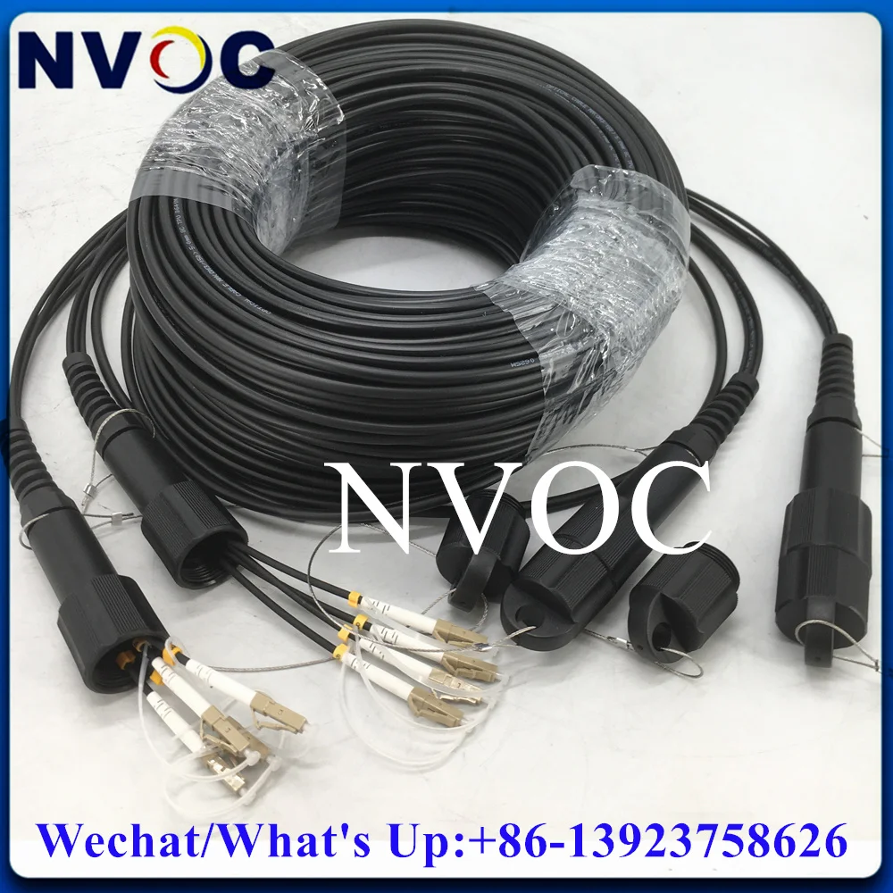 150M 8Core PDLC Multimode OM3-150 8Strands 8C Outdoor 5.0mm Armored Fiber Optic Patch Cord Reel TPU Cable Connector Without Coil
150M 8Core PDLC Multimode OM3-150 8Strands 8C Outdoor 5.0mm Armored Fiber Optic Patch Cord Reel TPU Cable Connector Without Coil