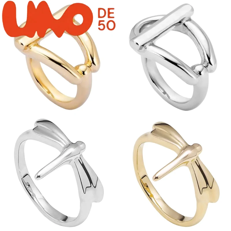 UNOde50 2025 Ring, Premium Silver Plated S925 & Gold Plated 14K Finish, Fashionable Choice, Elevate Your Style Quotient, Budget
UNOde50 2025 Ring, Premium Silver Plated S925 & Gold Plated 14K Finish, Fashionable Choice, Elevate Your Style Quotient, Budget