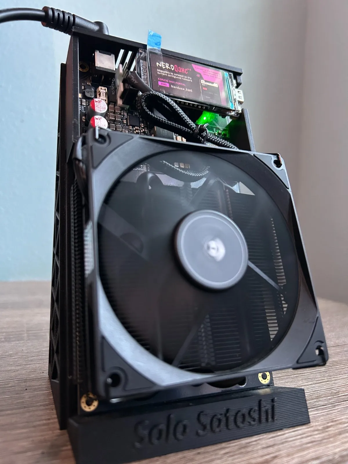 JDD BUY 3 GET 2 FREE NEW NERDQaxe++ Bitcoin Miner 4.8 GH/s | SHA-256 ASIC | Low Power Desktop Miner
JDD BUY 3 GET 2 FREE NEW NERDQaxe++ Bitcoin Miner 4.8 GH/s | SHA-256 ASIC | Low Power Desktop Miner