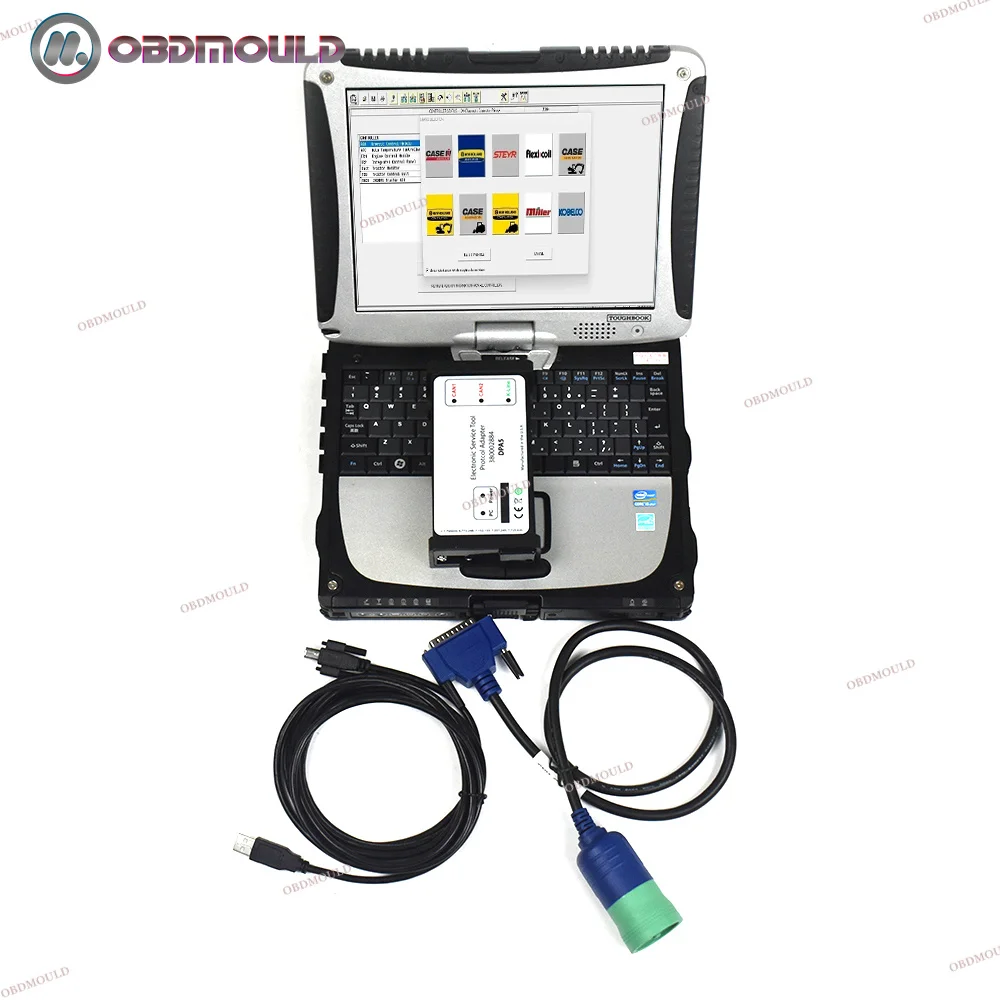 Сменный адаптер DPA5, диагностический комплект, дизельный двигатель, электронный сервисный диагностический инструмент для деталей машин с ноутбуком CF19
Сменный адаптер DPA5, диагностический комплект, дизельный двигатель, электронный сервисный диагностический инструмент для деталей машин с ноутбуком CF19