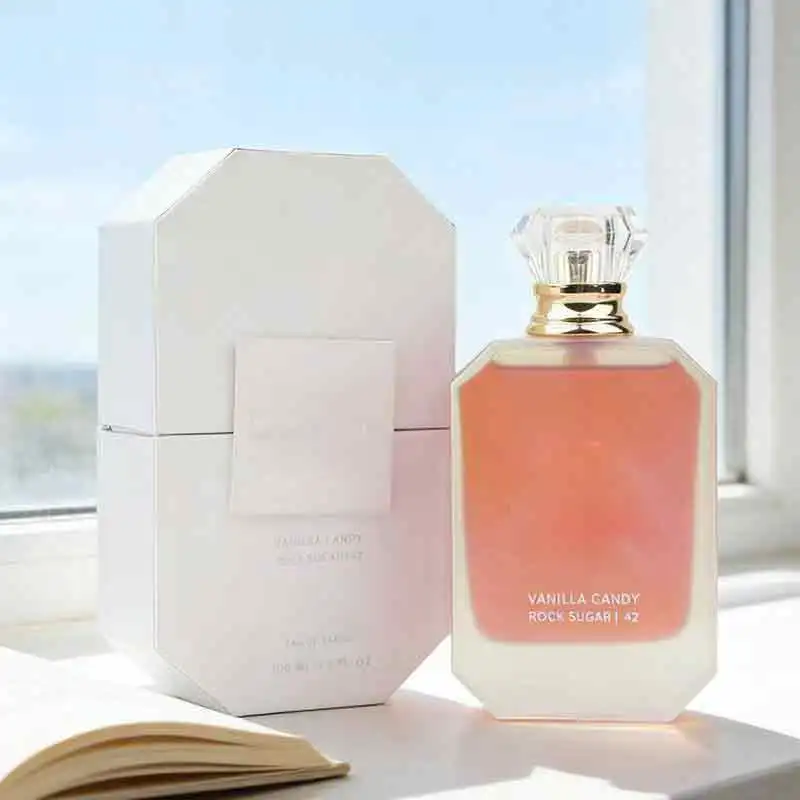 VANILLA CANDY ROCK SUGAR | 42 perfume, a delicious flower fragrance. Juicy orange, rose fragrance, jasmine, long-lasting fragrance, suitable for daily commuting, dating and travel
VANILLA CANDY ROCK SUGAR | 42 perfume, a delicious flower fragrance. Juicy orange, rose fragrance, jasmine, long-lasting fragrance, suitable for daily commuting, dating and travel