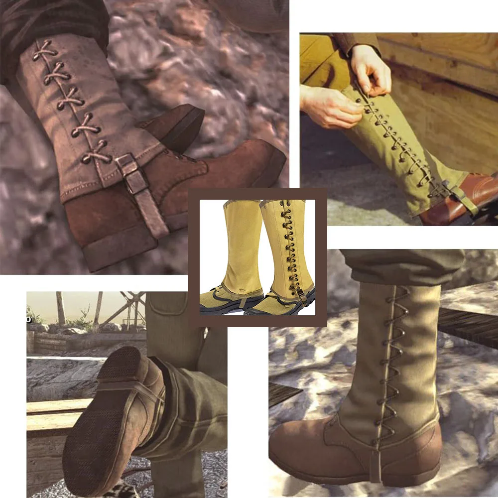WW2 US. M1936 Gaiters Leggings Repro WWII Soldier Canvas Puttee Outdoor Leggings for Hiking Climbing Role Play Khaki
WW2 US. M1936 Gaiters Leggings Repro WWII Soldier Canvas Puttee Outdoor Leggings for Hiking Climbing Role Play Khaki