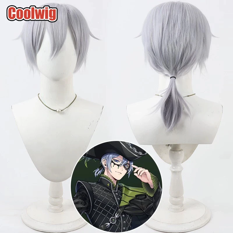 Coolwig Synthetic Hair Silver Masquerade Cosplay Wigs Game Twisted Wonderland Silver Masquerade Silver White Wig Heat Resistant
Coolwig Synthetic Hair Silver Masquerade Cosplay Wigs Game Twisted Wonderland Silver Masquerade Silver White Wig Heat Resistant