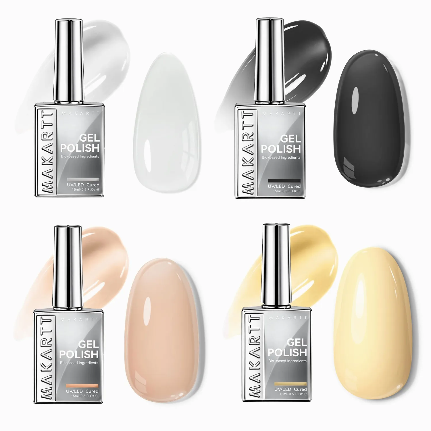 Гель-лак Makartt Hema Free 15 мл - Масляно-желтый, высокоглянцевый, УФ/LED, для маникюра, DIY, для дома и салона, подарок
Гель-лак Makartt Hema Free 15 мл - Масляно-желтый, высокоглянцевый, УФ/LED, для маникюра, DIY, для дома и салона, подарок