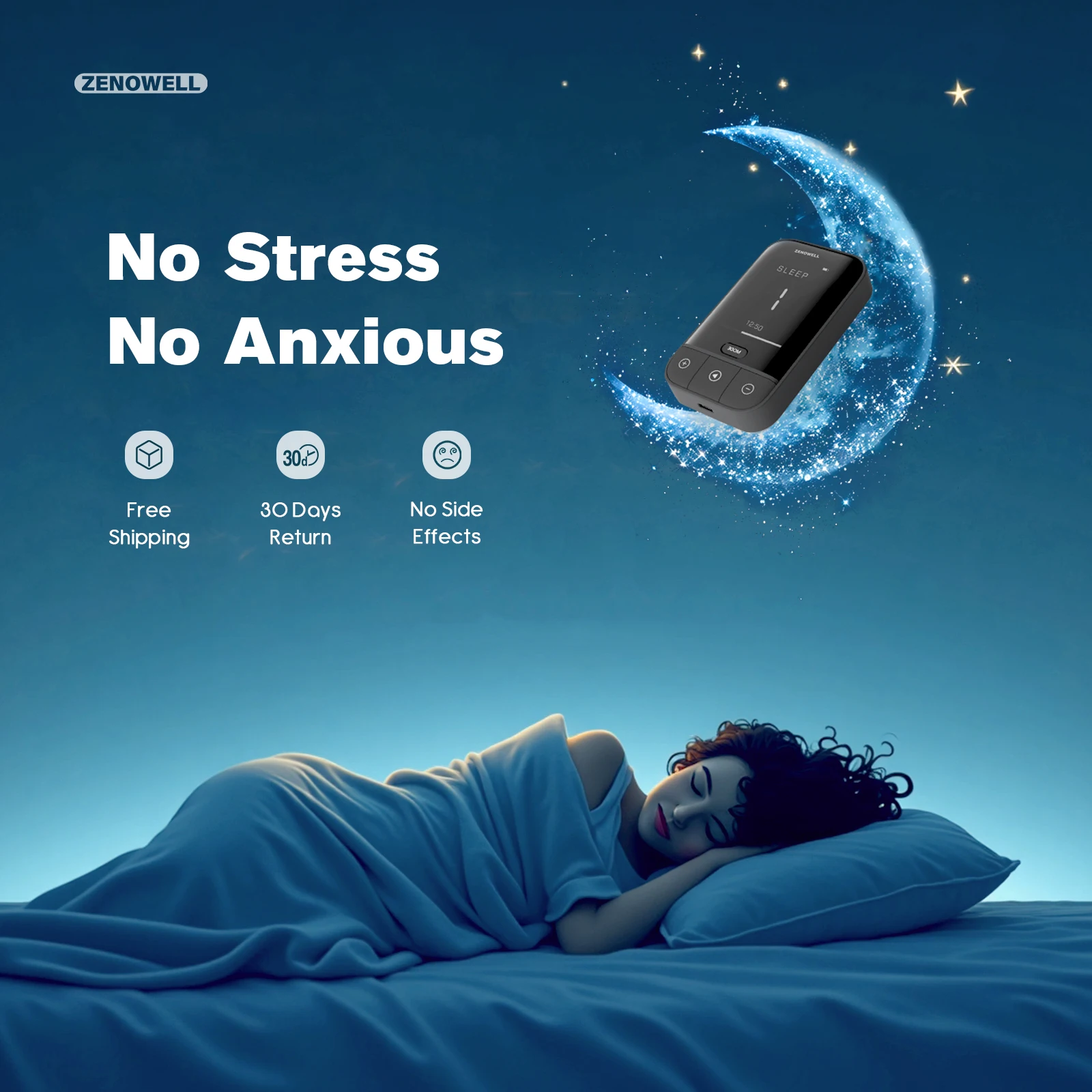 ZENOWELL Vagus Nerve Stimulation Device,Restore Calm,Sleep Better,Stress Relief through Auricular Vagus Nerve Stimulator
ZENOWELL Vagus Nerve Stimulation Device,Restore Calm,Sleep Better,Stress Relief through Auricular Vagus Nerve Stimulator