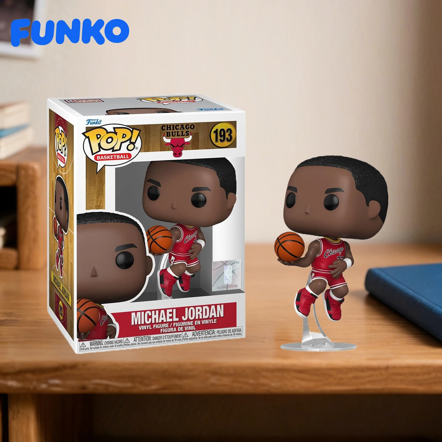 Funko POP NBA: Chicago Bulls - Michael Jordan - Collectible Vinyl Figure - Gift Idea - Official Merchandise.
Funko POP NBA: Chicago Bulls - Michael Jordan - Collectible Vinyl Figure - Gift Idea - Official Merchandise.