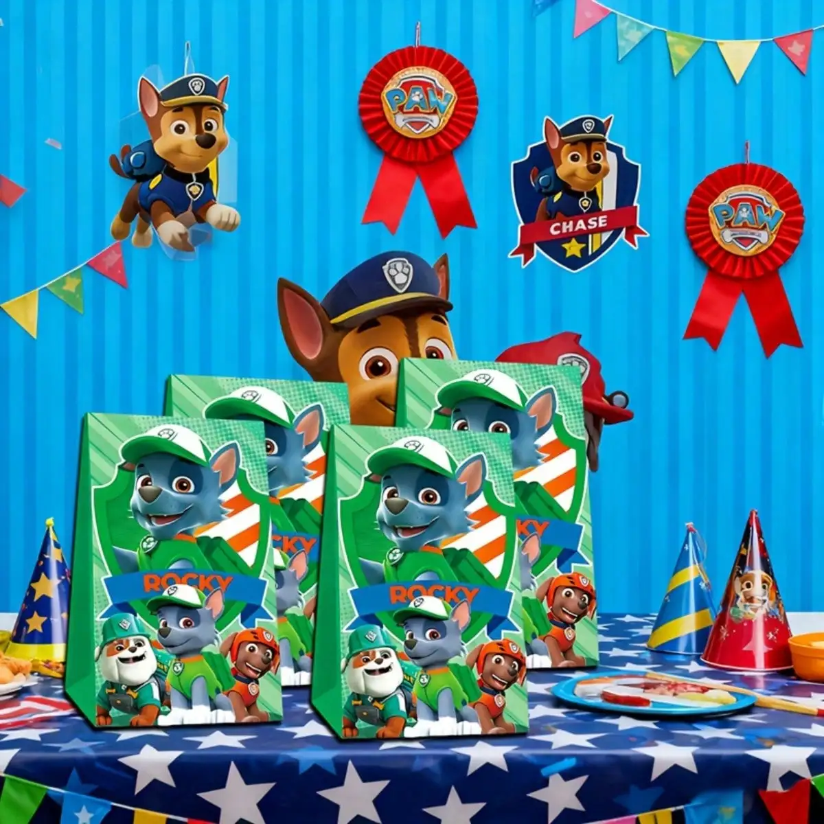 Gift For Her/Him Paw Patrol 24pcs Paper Bag Sticker Set, Party Gift Bags, Cute Cartoon Designs, High-Quality Tote Bags,
Gift For Her/Him Paw Patrol 24pcs Paper Bag Sticker Set, Party Gift Bags, Cute Cartoon Designs, High-Quality Tote Bags,