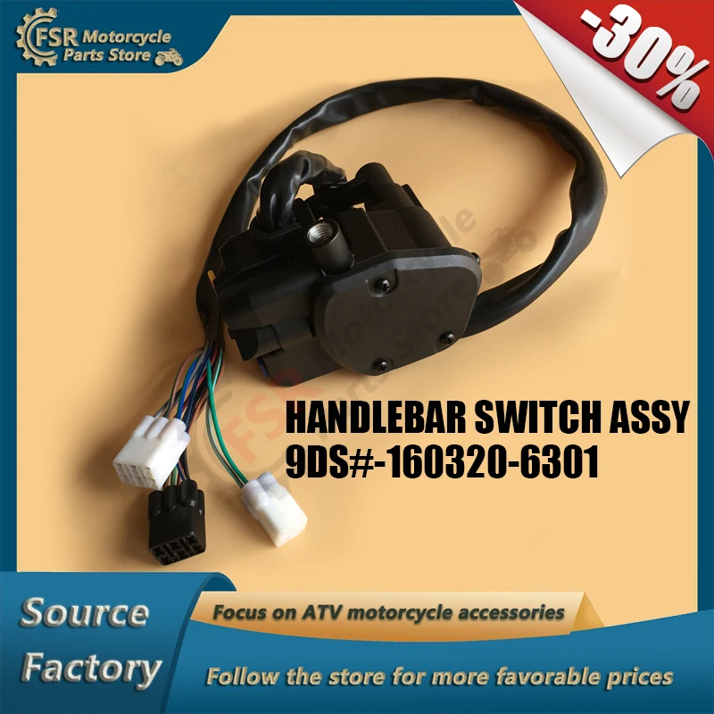 RH HANDLEBAR SWITCH ASSY Fits CFMOTO CF600ATR -2L/2S CF600AU -3L/3LF/3SF CF600ATR -2L/2S 9DS#-160320-6301 9DSV-160320-6302
RH HANDLEBAR SWITCH ASSY Fits CFMOTO CF600ATR -2L/2S CF600AU -3L/3LF/3SF CF600ATR -2L/2S 9DS#-160320-6301 9DSV-160320-6302