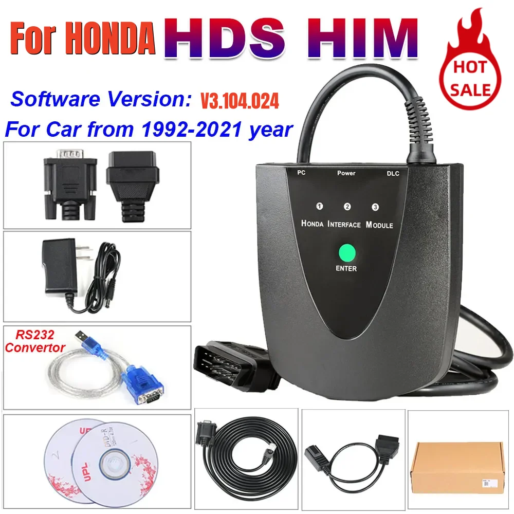 for Honda HDS HIM Car Diagnostic Tool HDS V3.104.24 Update Double PC Board & USB to RS232 Bull Adapter Scanner
for Honda HDS HIM Car Diagnostic Tool HDS V3.104.24 Update Double PC Board & USB to RS232 Bull Adapter Scanner
