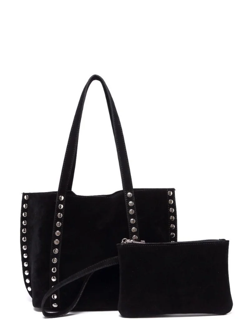 Сумка на одно плечо из оленьей кожи большой вместимости для осени и зимы, повседневная сумка с заклепками, флисовая сумка подмышками для поездок на работу
Сумка на одно плечо из оленьей кожи большой вместимости для осени и зимы, повседневная сумка с заклепками, флисовая сумка подмышками для поездок на работу