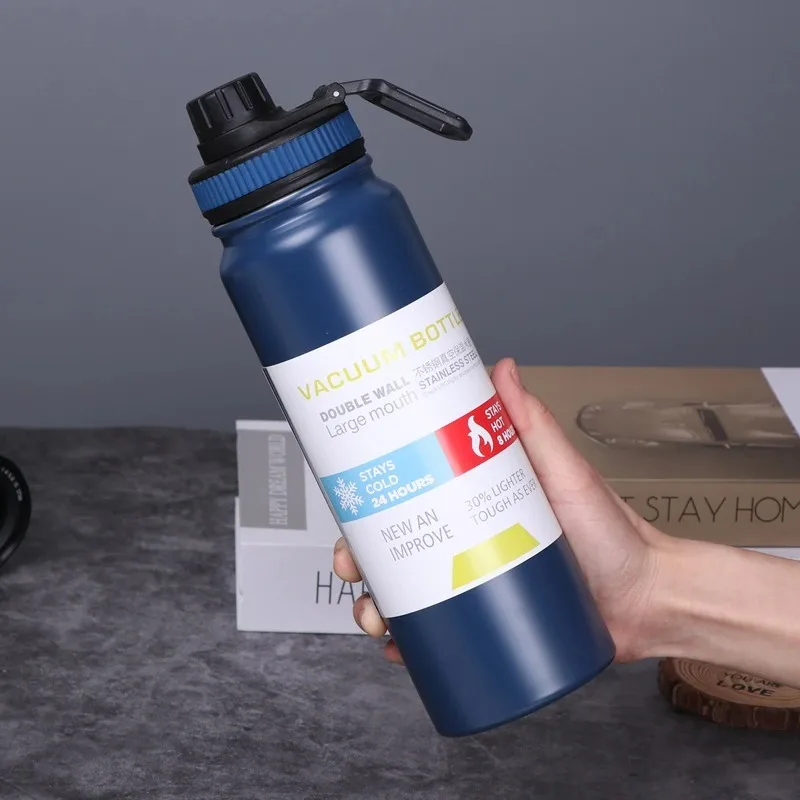 600/800ML Portable Thermos Bottle 304 Stainless Steel Water Bottle Double Wall Vacuum Flask Insulated Tumbler Travel Cup Mug
600/800ML Portable Thermos Bottle 304 Stainless Steel Water Bottle Double Wall Vacuum Flask Insulated Tumbler Travel Cup Mug