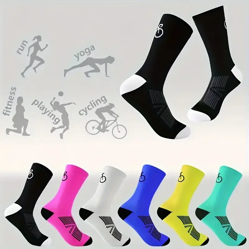 1/3 пары профессиональных велосипедных носков, впитывающие пот, дышащие дорожные велосипедные носки, высококачественные уличные гоночные велосипедные носки
1/3 пары профессиональных велосипедных носков, впитывающие пот, дышащие дорожные велосипедные носки, высококачественные уличные гоночные велосипедные носки