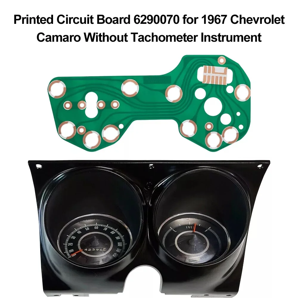 Instrument Printed Circuit Board 6290070 for 1967-1968 Camaro and Firebird
Instrument Printed Circuit Board 6290070 for 1967-1968 Camaro and Firebird